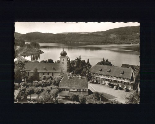 Schluchsee hotel schiff 1956 - schluchsee, x