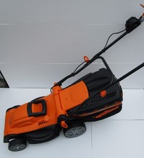 LawnMaster-M2EB1637M-Elektro-Rasenmäher-37 cm-1600 Watt-In Orange-Schwarz