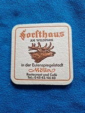 Bierdeckel Mölln - Forsthaus - Moravia