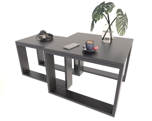 2er set couchtisch loft - set,