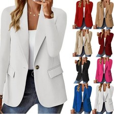 Damen Blazer Cardigan Top