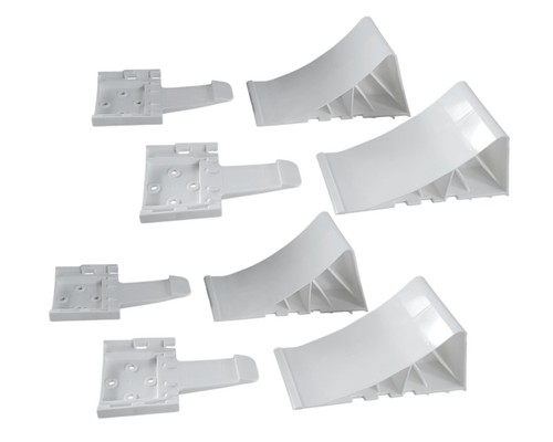 Unterlegkeil weiss - 4,