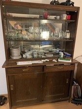 Antike Vitrine Apotheker