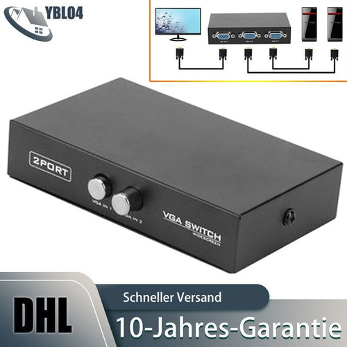Vga switch umschalter switcher - umschalter,