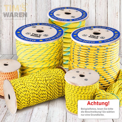 Polypropylen seil gelb 2mm - seil,