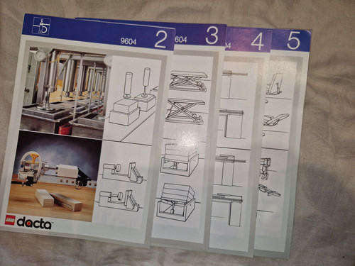 Lego dacta instructions - lego,