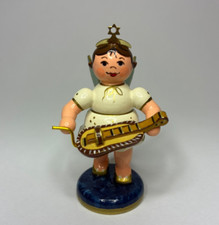 HUBRIG, Engel mit Drehleier, Neuheit 2025 Erzgebirge Geschenk Geburtstag Advent