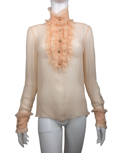 Chanel seidenbluse 40 - chanel,