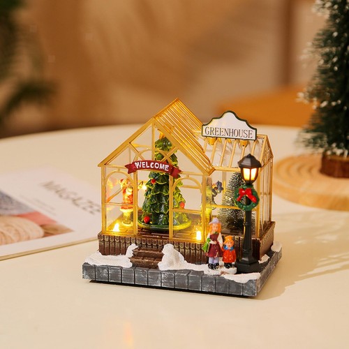 Weihnachtsszene beleuchtetes - weihnachtsszene,,