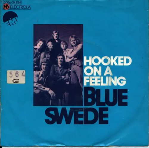 Blue swede hooked feeling - on, a