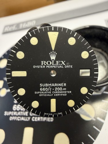 Rolex submariner 1680 - 1680, tritium