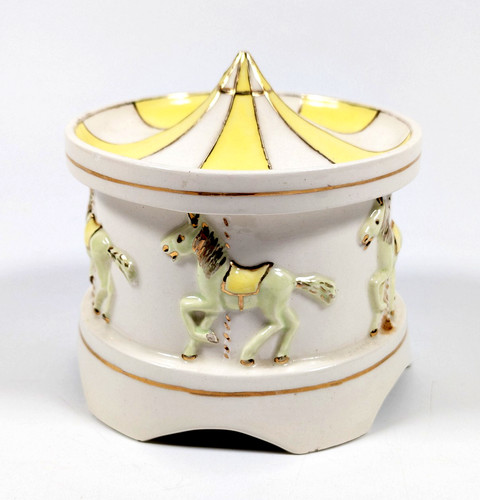 Vintage walisisches karussell - vintage,