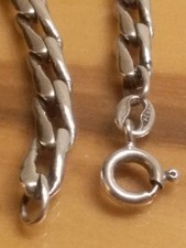 Armband echtes Silber 925 Länge ca 20 cm Massiv in gutem Zustand.