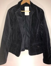 LERROS Dame Samtblazer Jackenblazer Gr. 42 Dunkelblau Patentaschen NEU+Geschenke