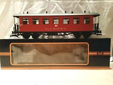  Spur G - 4-achsiger Personenwagen, Train, rot, modifiziert, mit Kauf-Optionen 
