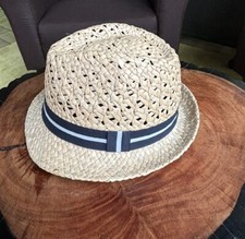 Trilby Hut Stroh beige Gr 60/L