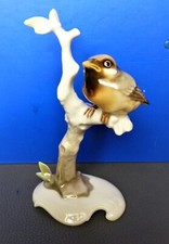 Porzellan figur Vogel Spatz v