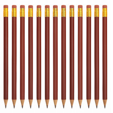 16x Bleistifte + Radiergumme