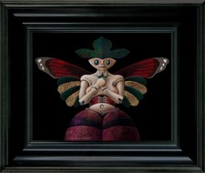 Hanjo Schnug - Surrealismus - Phantastischer Realismus - "Nachtfalter"