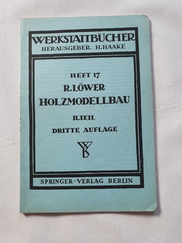 Werkstattbücher heft - heft, 17