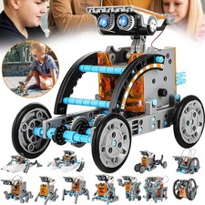 12-in-1 Solar Roboter Spielzeug für Kinder, Solar Robot Bauspielzeug Geschenke