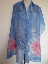 Schal reine Seide Tuch 45 x