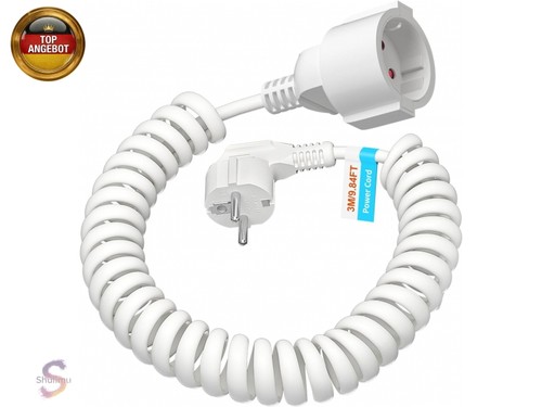 Schuko verlängerungskabel - 3m,