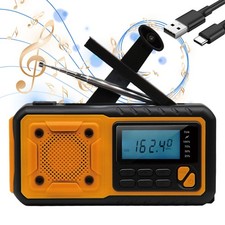 4000mAh Solar Radio