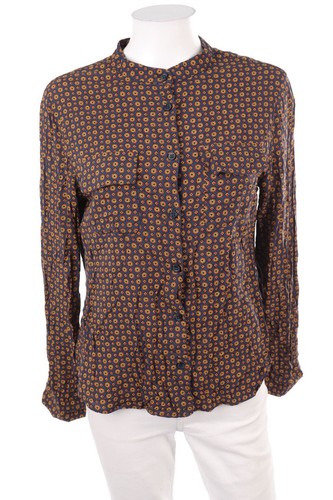 Peckott bluse blau - m,