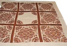 Antik! Tischdecke bestickt