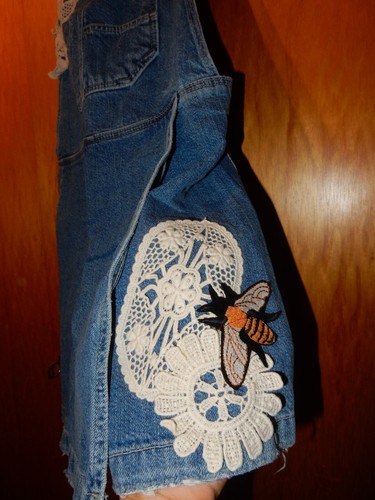 Zara jeans latzhose rock - /, latzhose/