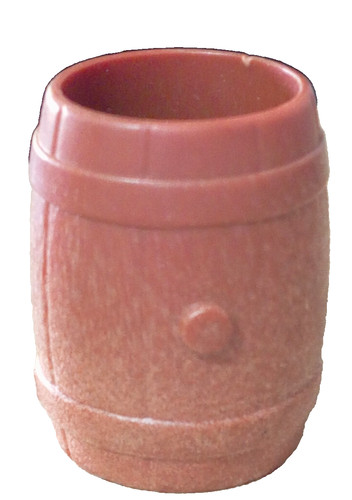 Playmobil braunes fass ref - x1,