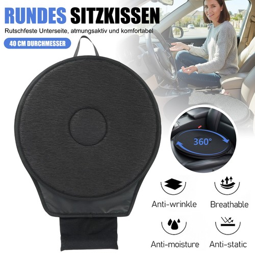 360 drehbar sitzkissen rund - 360°,
