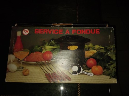 Fondue set mit jeweiligen - mit,