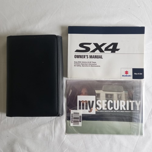 Suzuki sx4 owners manual - owners,