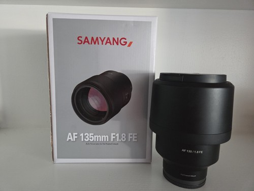 Samyang 135mm fe sony - 135mm, f1.8