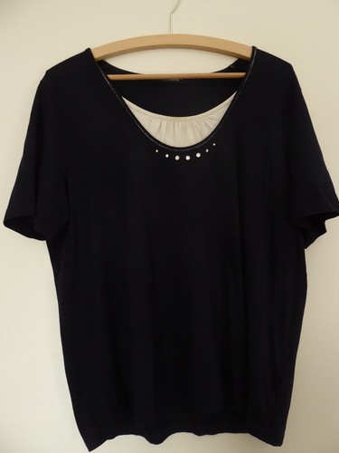 Schwarzes shirt 44 - gr.,