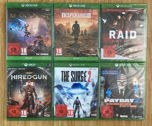 Xbox one action spiele - 6x,
