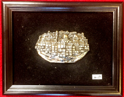 Relief von jerusalem aus - relief,