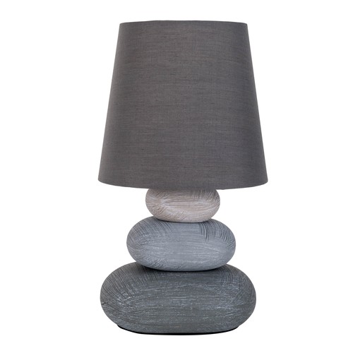 Keramik tischleuchte stoney - keramik,