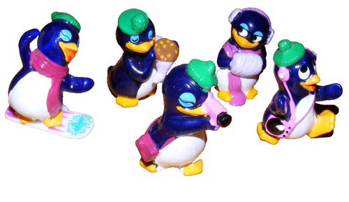 Pinguin figur ei - figur, Ü-ei