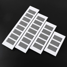 Mesh Lüftungsgitter Aus Aluminium Weiße Gitter Verschiedene Breiten Und Längen