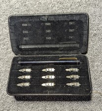 Singwitz Federhalter-Set – Etui & Wechsel-Federn (Kalligraphie)