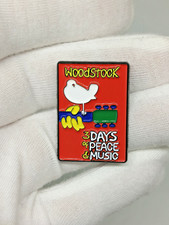 Woodstock Anstecknadel Emaille