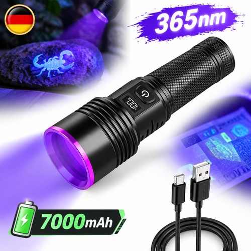 365nm schwarzlicht handlampe - schwarzlicht,