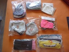 Masken, Mund/Nasenmasken, Mehrfarbig Stoff, Konvolut für Kinder und Erwachsene