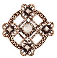 Bronze Mittelalter Fibel