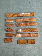 BMW E32 730i 730i 740i Wurzelholzleisten komplett Intarsien Intarsienleisten