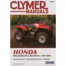 Honda TRX250 Recon & Recon ES (1997-2016) Quad Werkstatthandbuch Clymer