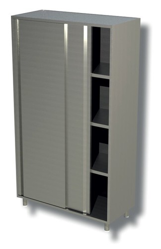 Edelstahl geschirrschrank - edelstahl,